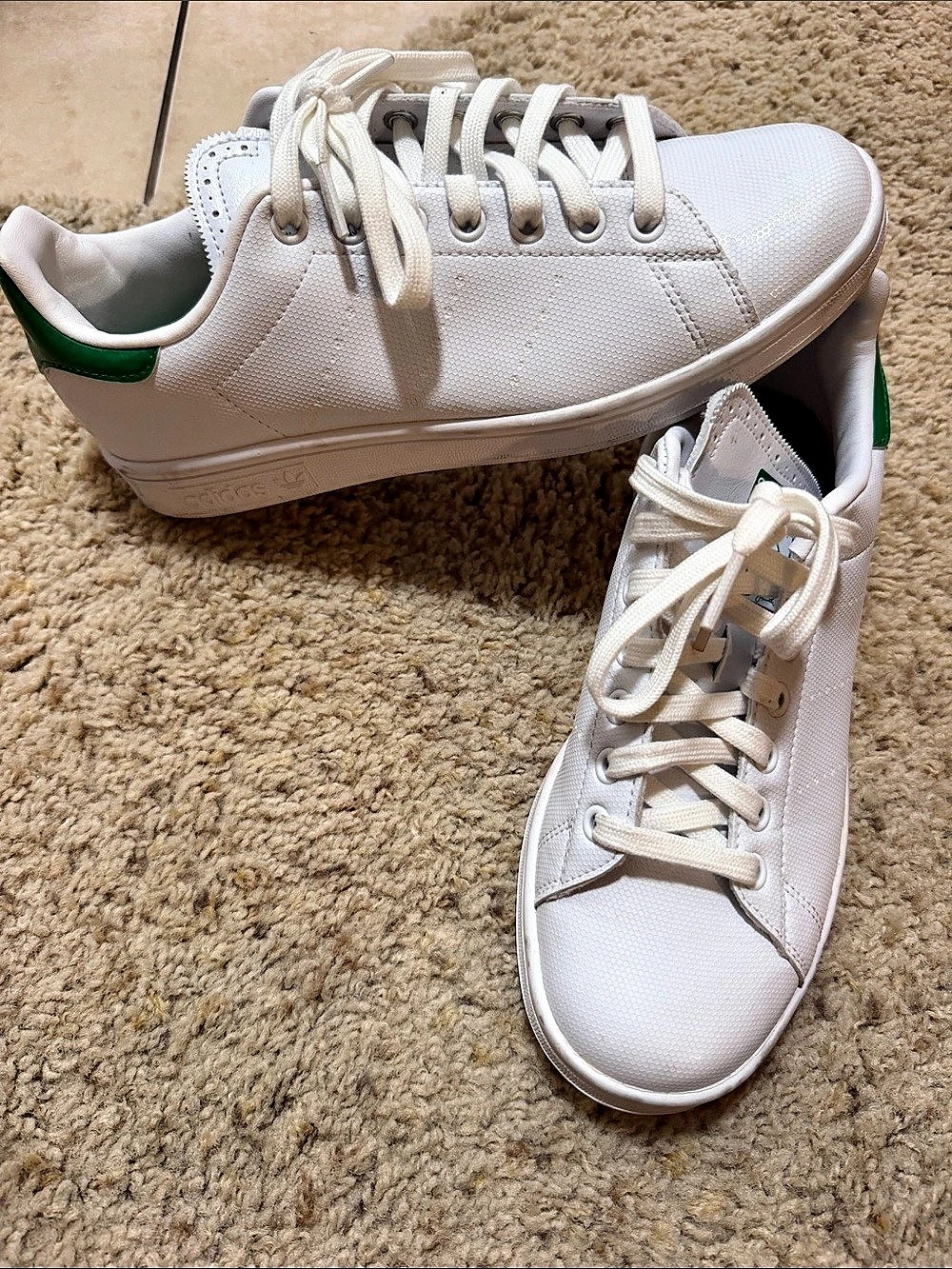 adidas Stan Smith Golf Shoes White Green White & Green Sneakers